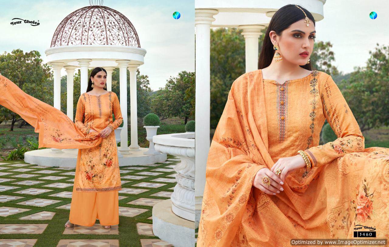 Y.c Present Mahnoor Dress Material Catalogue