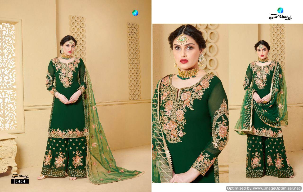 Y.c Present Sarara Vol 13 Designer Salwar Suits