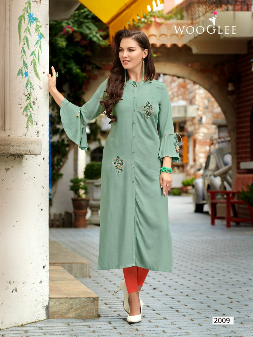 Wooglee Present Barbella Vol 2  Kurtis Catalogue