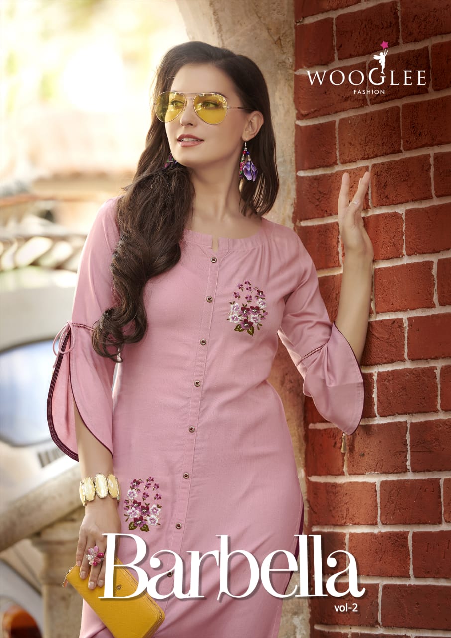 Wooglee Present Barbella Vol 2  Kurtis Catalogue