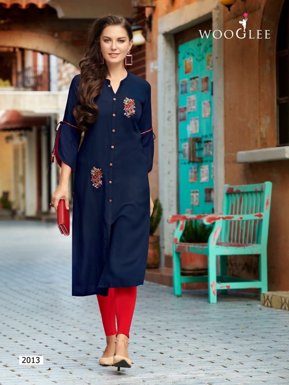 Wooglee Present Barbella Vol 2  Kurtis Catalogue