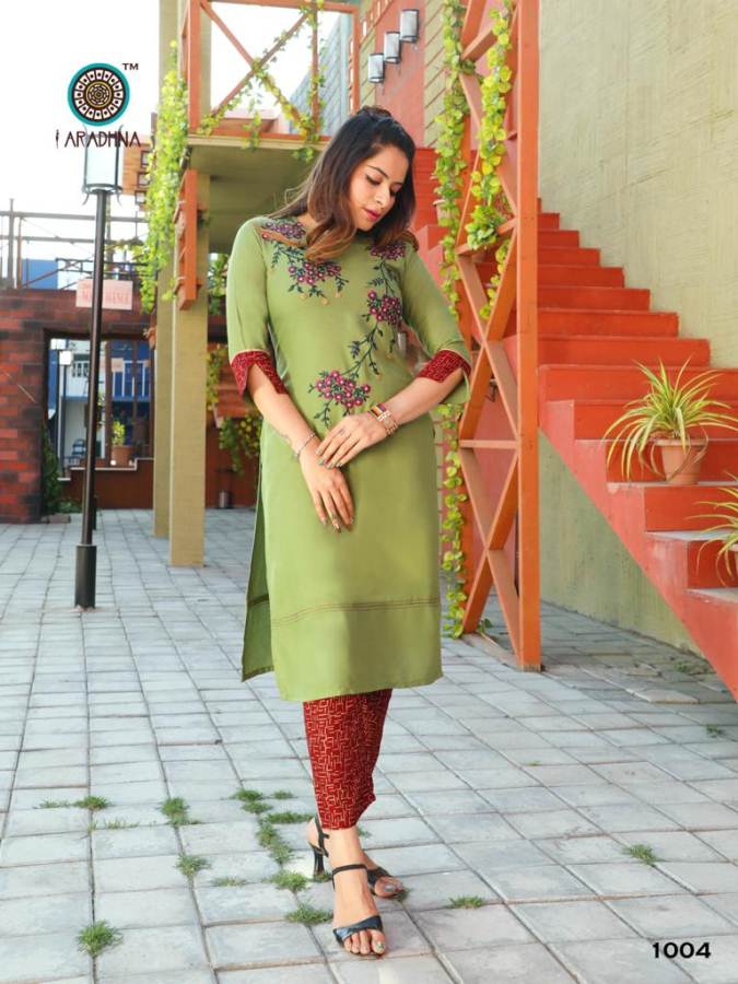 Aradhna Present Fashion Funda Vol 1 Kurti With Bottom