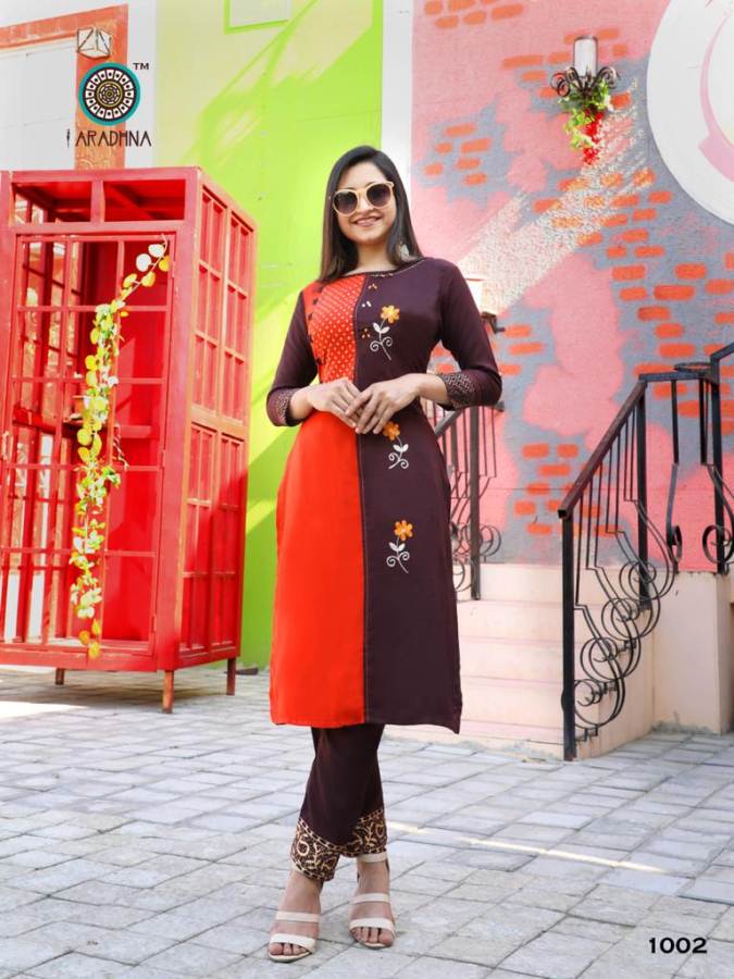 Aradhna Present Fashion Funda Vol 1 Kurti With Bottom