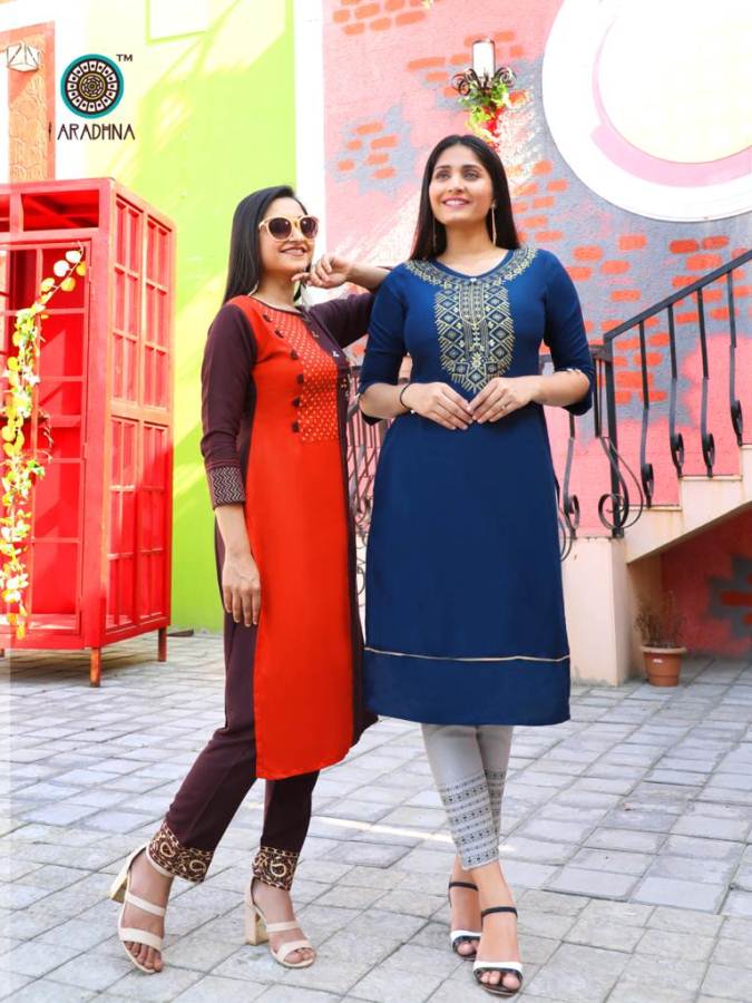 Aradhna Present Fashion Funda Vol 1 Kurti With Bottom