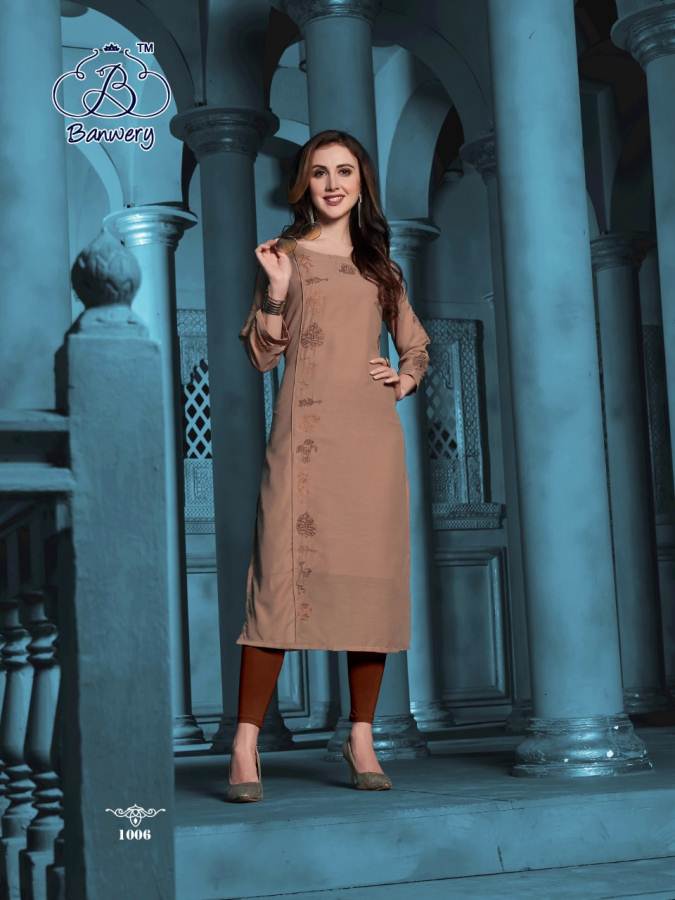 Banwery Present Fashion Grass Kurtis Catalogue
