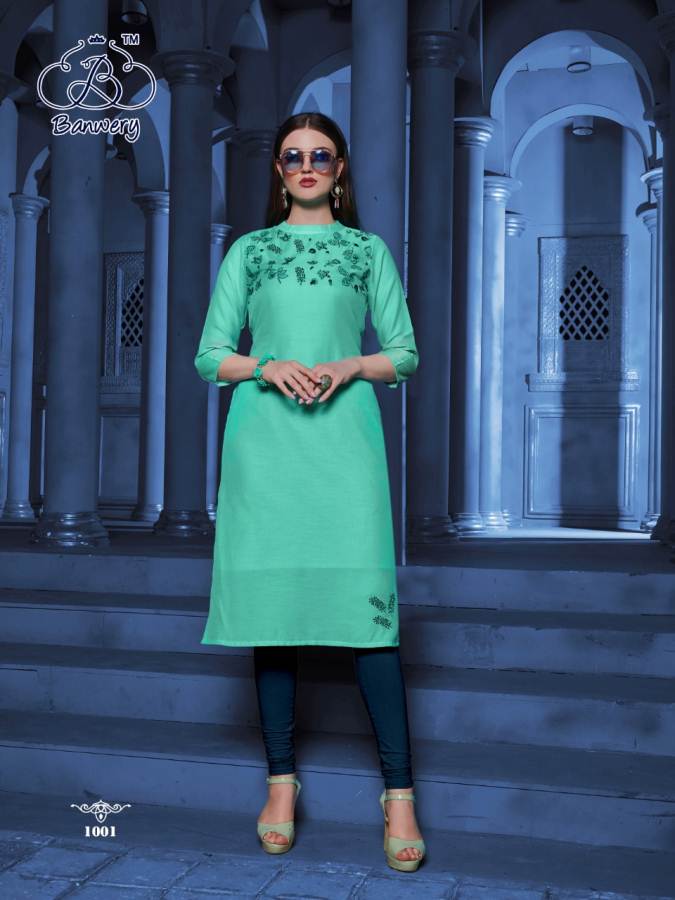 Banwery Present Fashion Grass Kurtis Catalogue