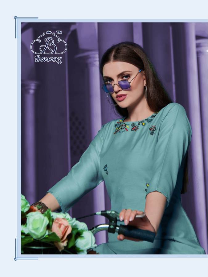 Banwery Present Fashion Grass Kurtis Catalogue