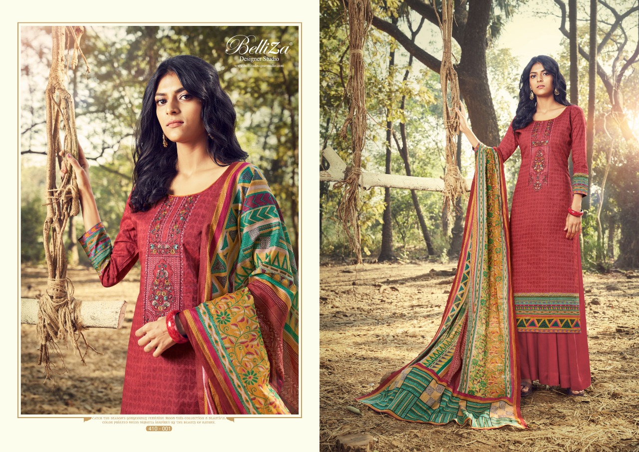 Belliza Present Gazal Dress Material Catalogue