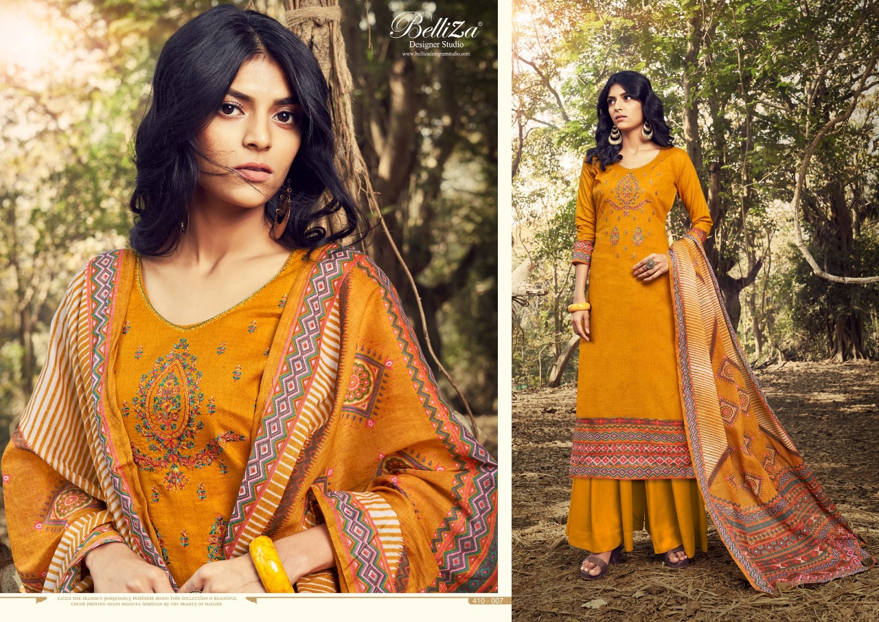 Belliza Present Gazal Dress Material Catalogue