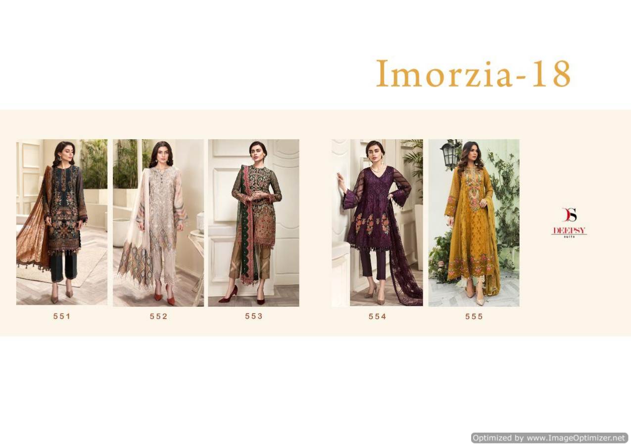 Deepsy Present Imorzia Vol 18 Pakistani Salwar Suits