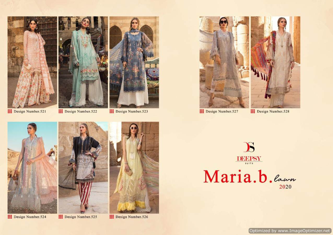 Deepsy Present Maria B Lawn Vol 2020 Salwar Suits Collection