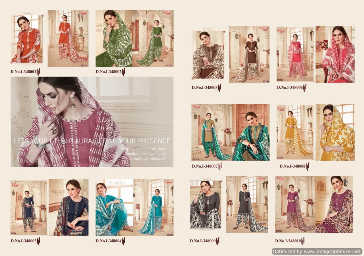 Harshit Present Patiyala Queen Dress Material Collection