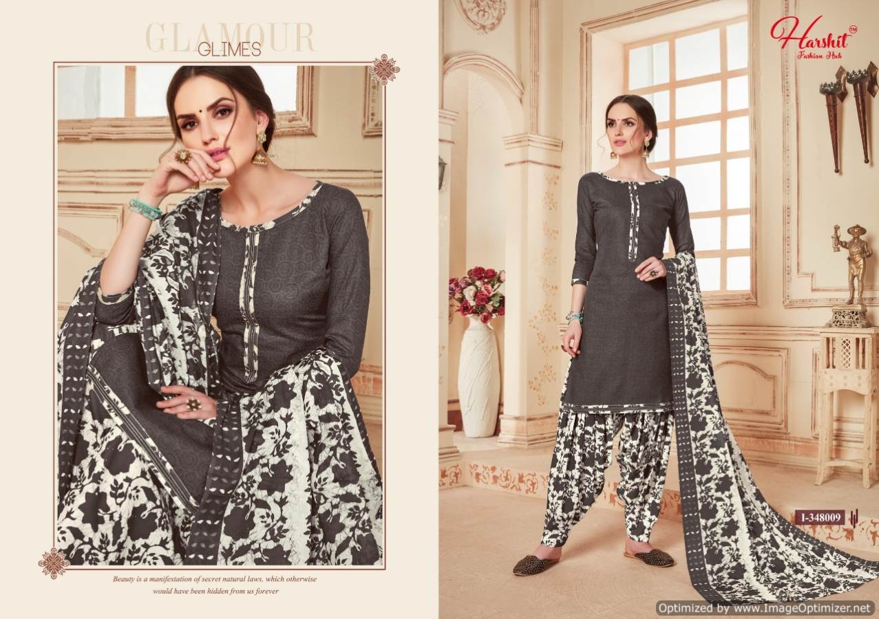 Harshit Present Patiyala Queen Dress Material Collection