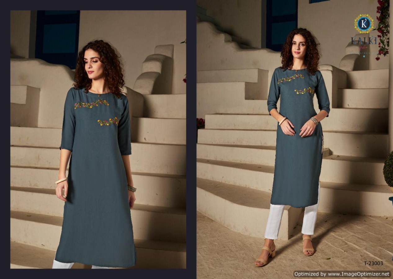 Kalki Present Sakhi Casual Wear Kurti Collection