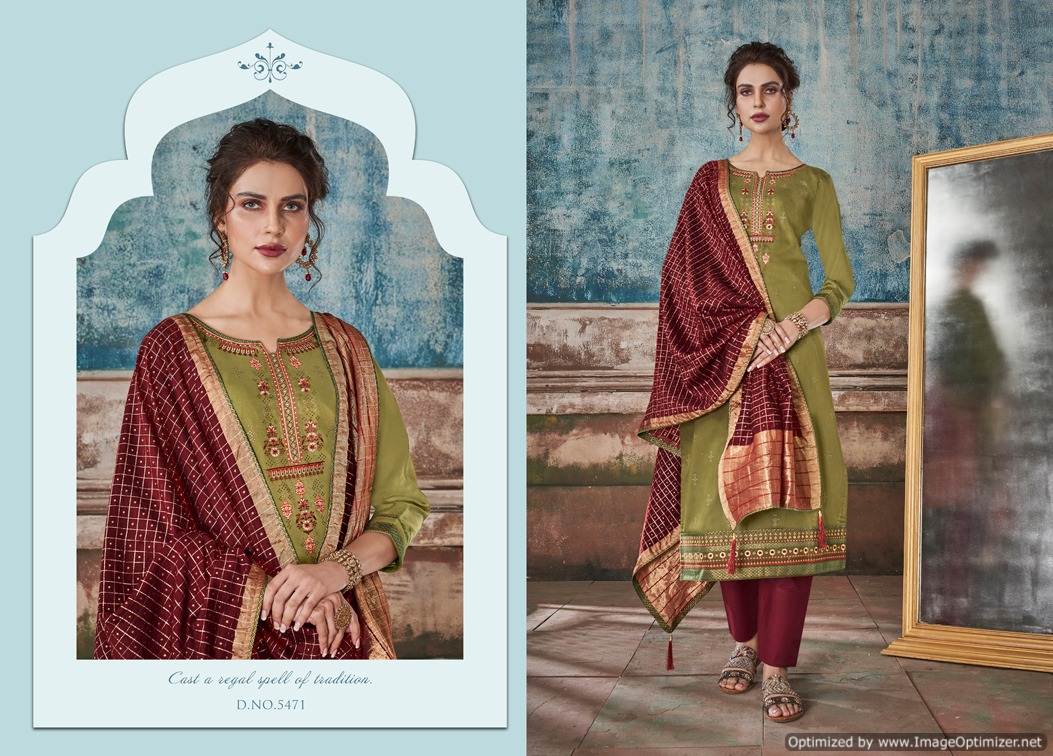 Kessi Present Saugat Designer Dress Material