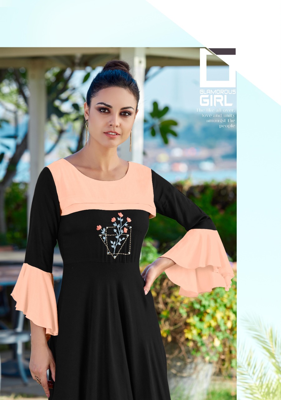 Koodee Present Hellaro Gown Types Kurtis Catalogue
