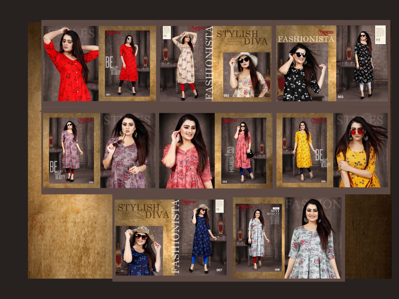 Princess Casual Wear Kurtis Catalogue
