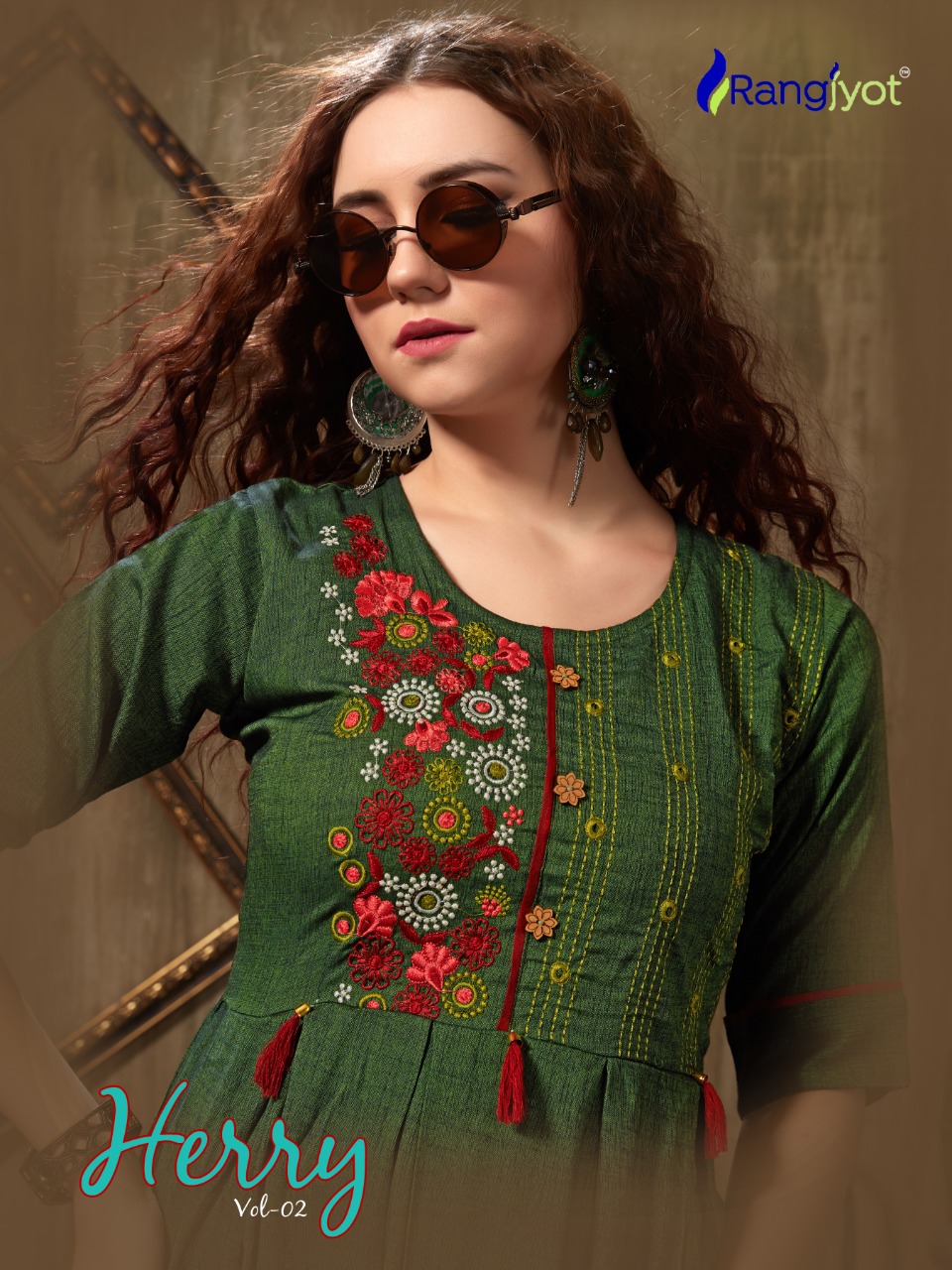 Rangjyot Present Herry Vol 2 Kurtis Catalogue