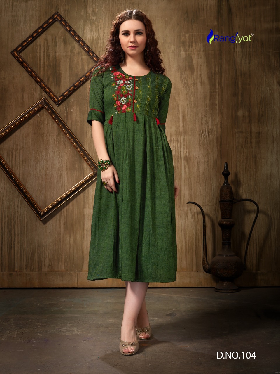 Rangjyot Present Herry Vol 2 Kurtis Catalogue