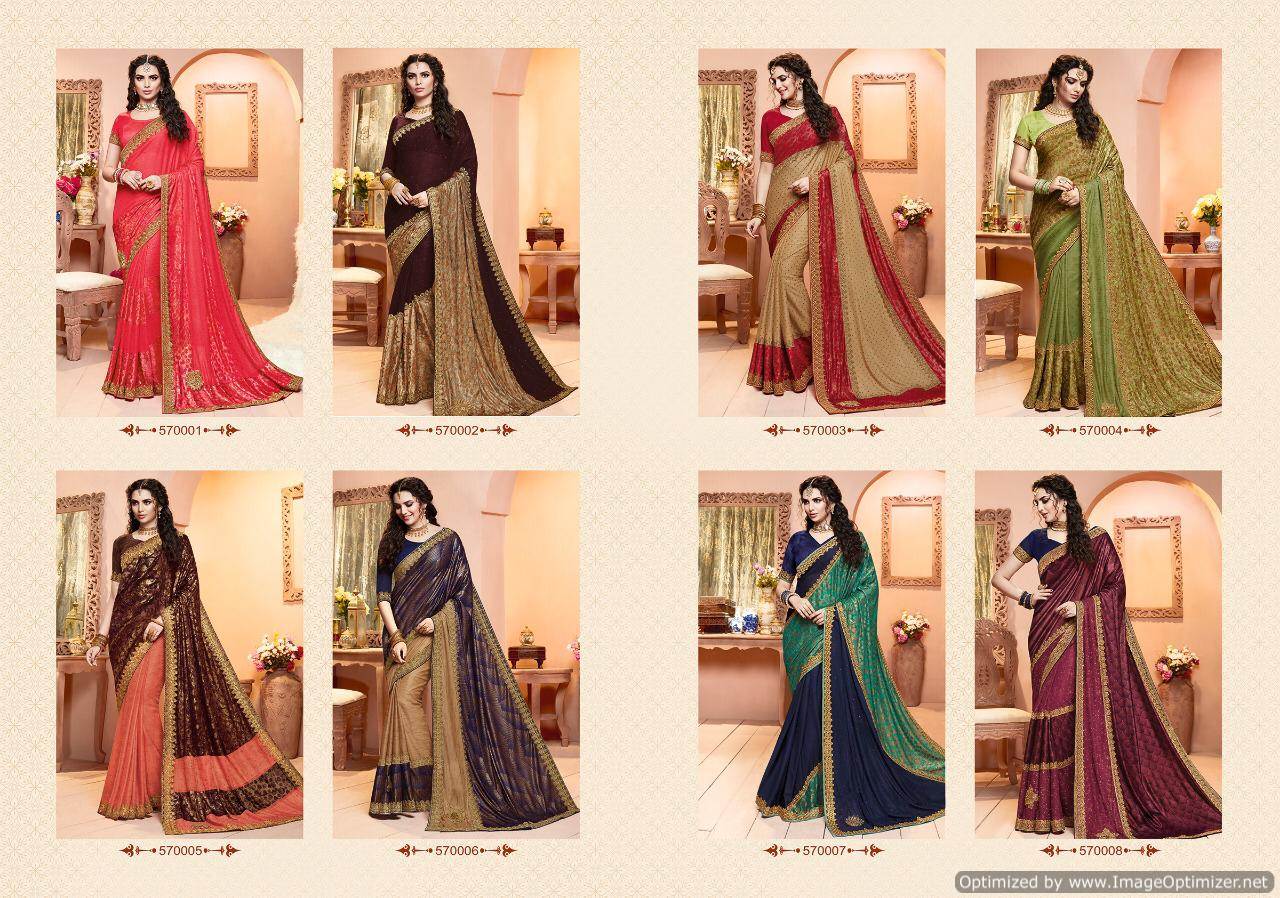 Saroj Present Hemlata Designer Lycra Saree Collection