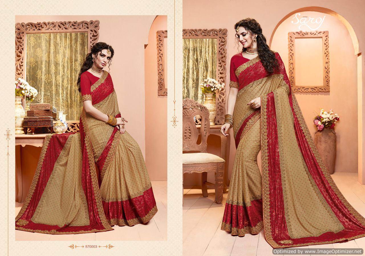 Saroj Present Hemlata Designer Lycra Saree Collection