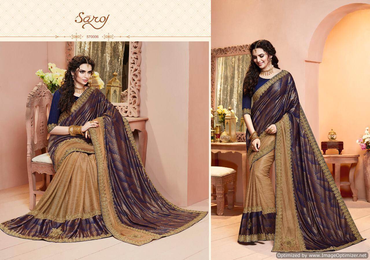 Saroj Present Hemlata Designer Lycra Saree Collection