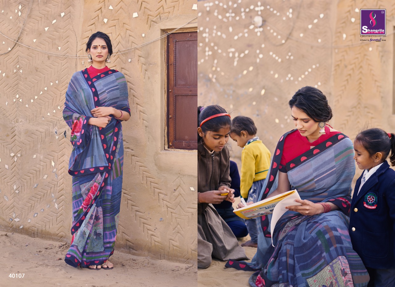 Shangrila Present Inox Vol 11 Sarees Catalogue