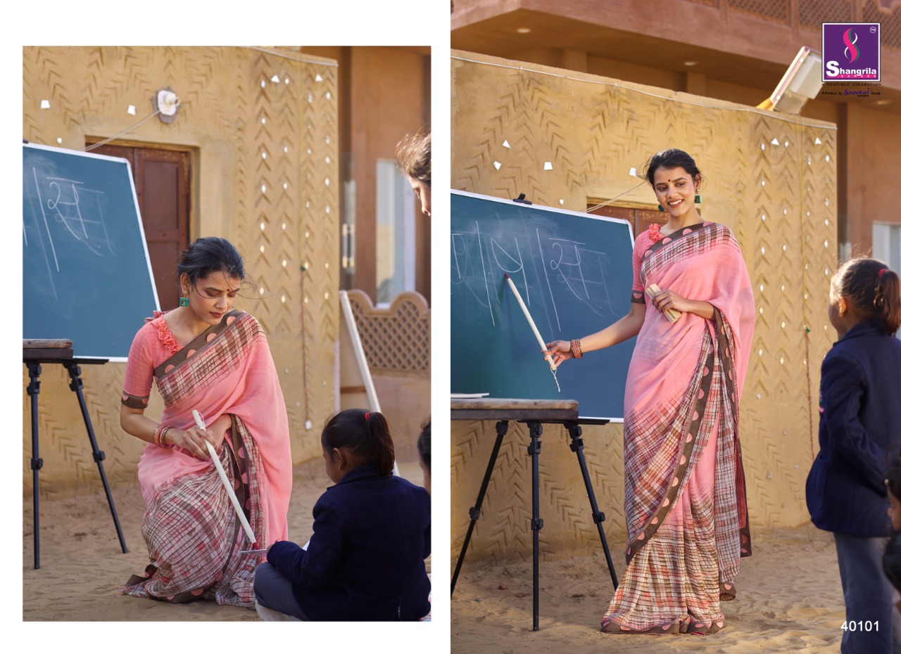 Shangrila Present Inox Vol 11 Sarees Catalogue