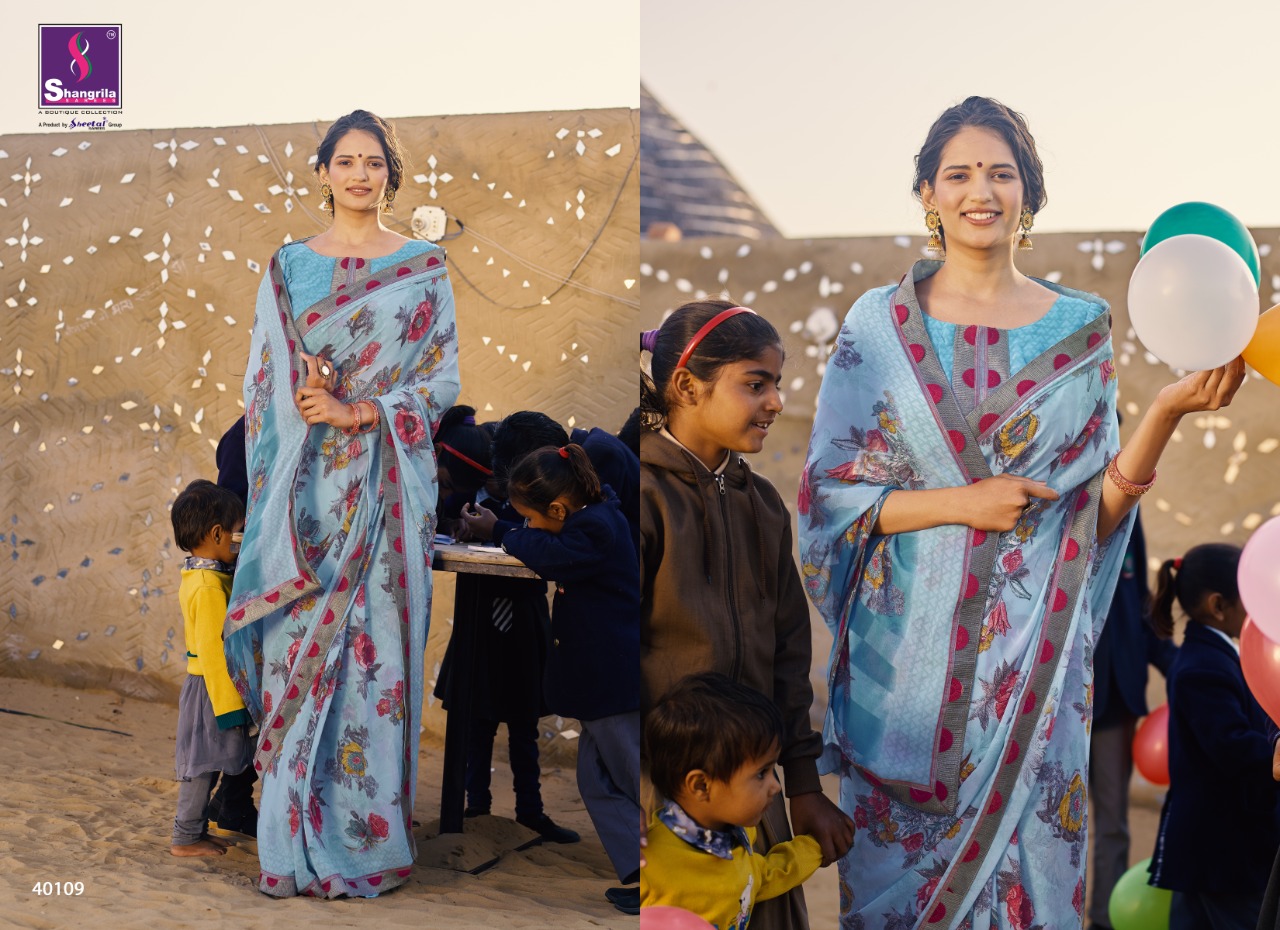 Shangrila Present Inox Vol 11 Sarees Catalogue