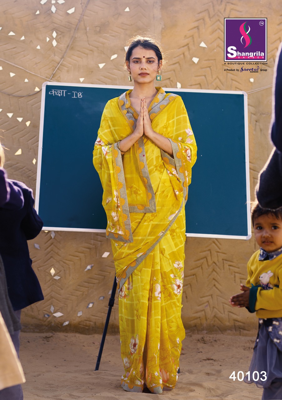 Shangrila Present Inox Vol 11 Sarees Catalogue