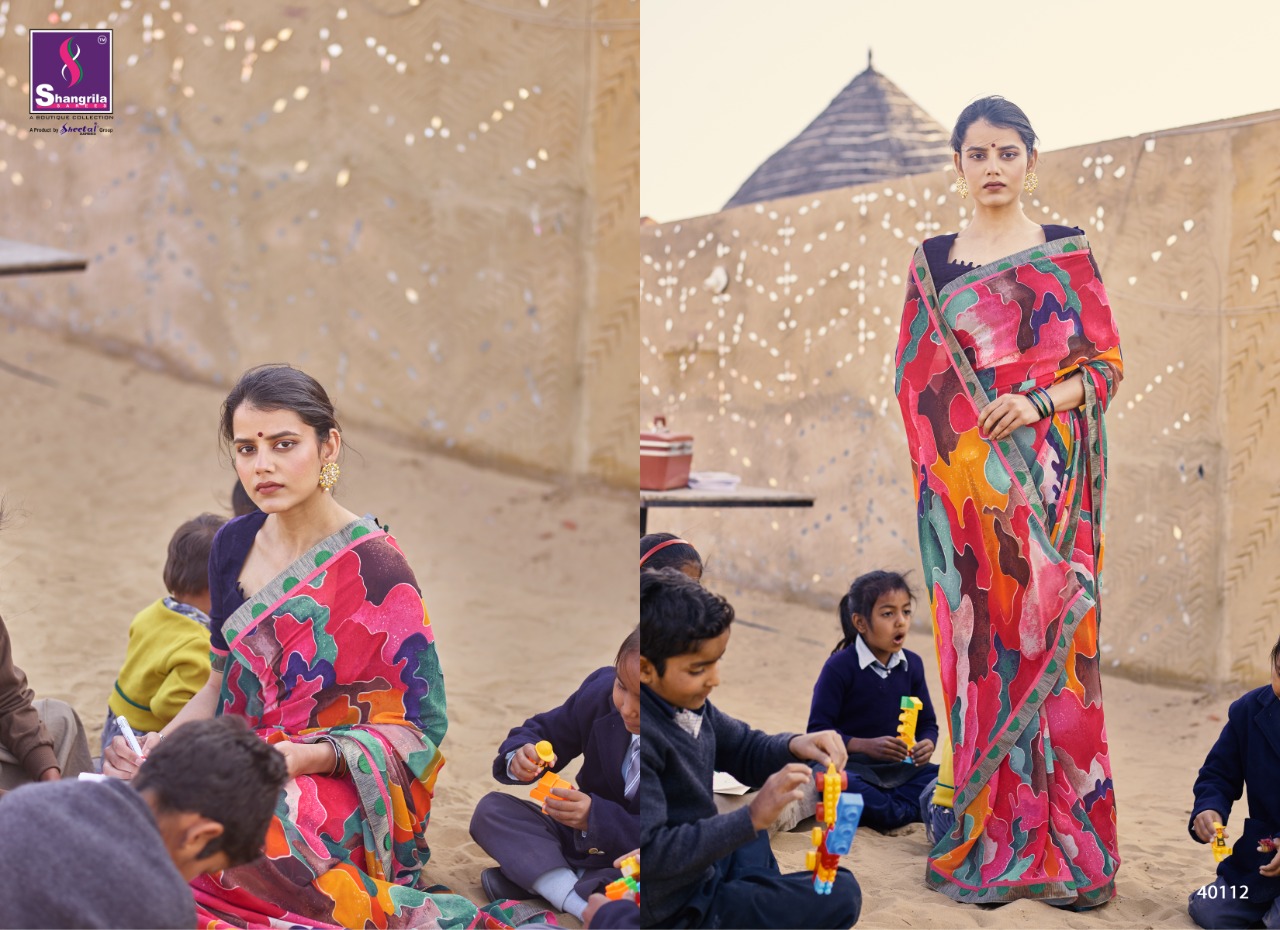 Shangrila Present Inox Vol 11 Sarees Catalogue