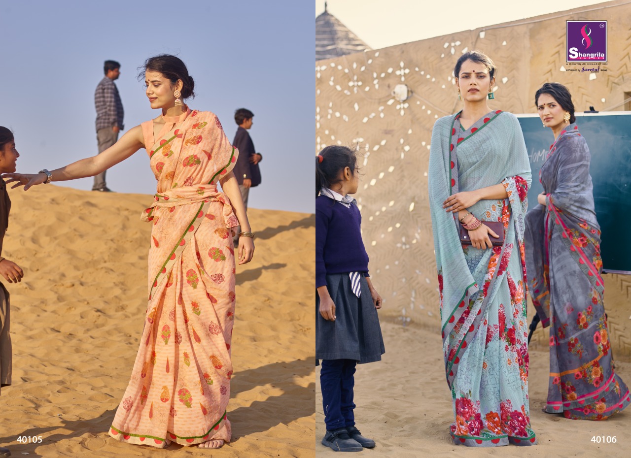 Shangrila Present Inox Vol 11 Sarees Catalogue