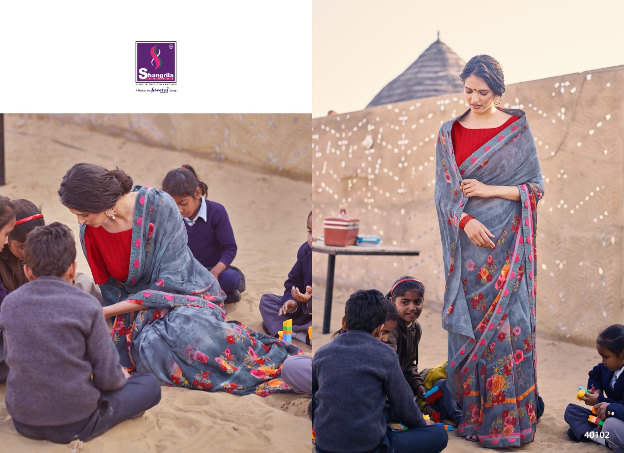 Shangrila Present Inox Vol 11 Sarees Catalogue