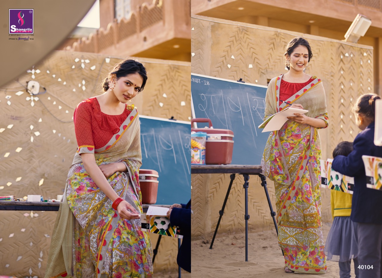 Shangrila Present Inox Vol 11 Sarees Catalogue