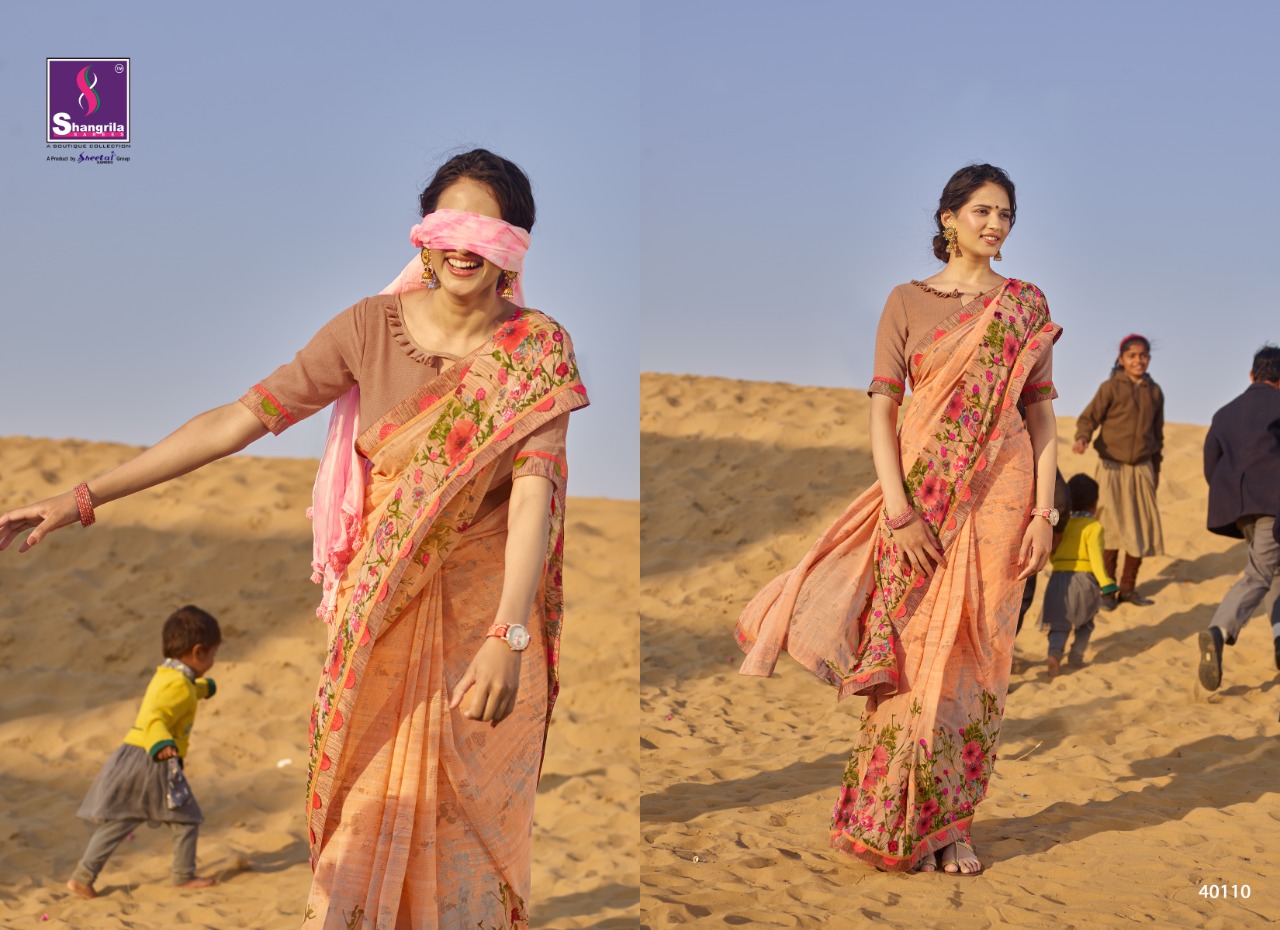 Shangrila Present Inox Vol 11 Sarees Catalogue