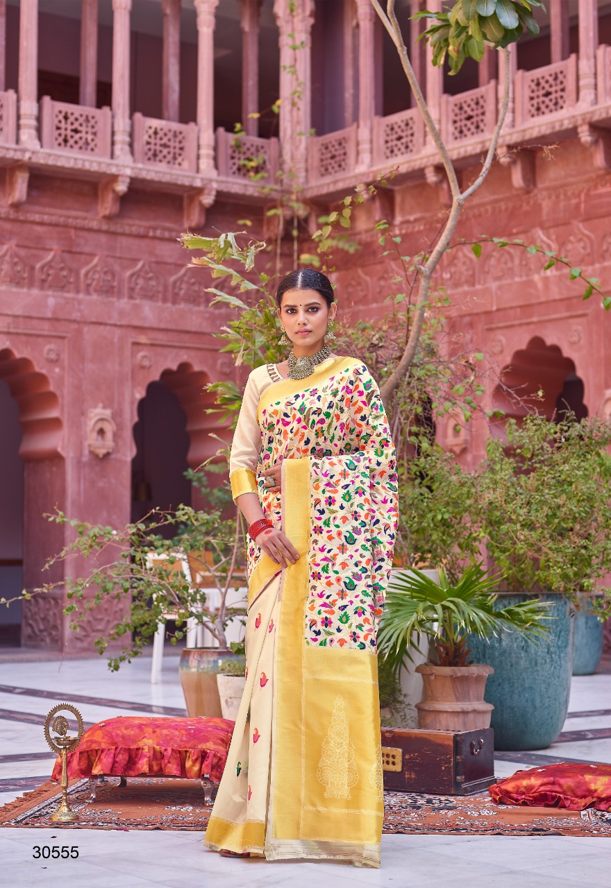 Shangrila Present  Kaasani  Sarees Catalogue