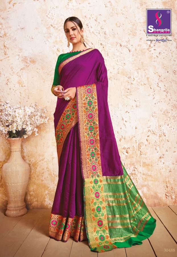 Shangrila Present Kalamkari Vol 6 Saree Collection