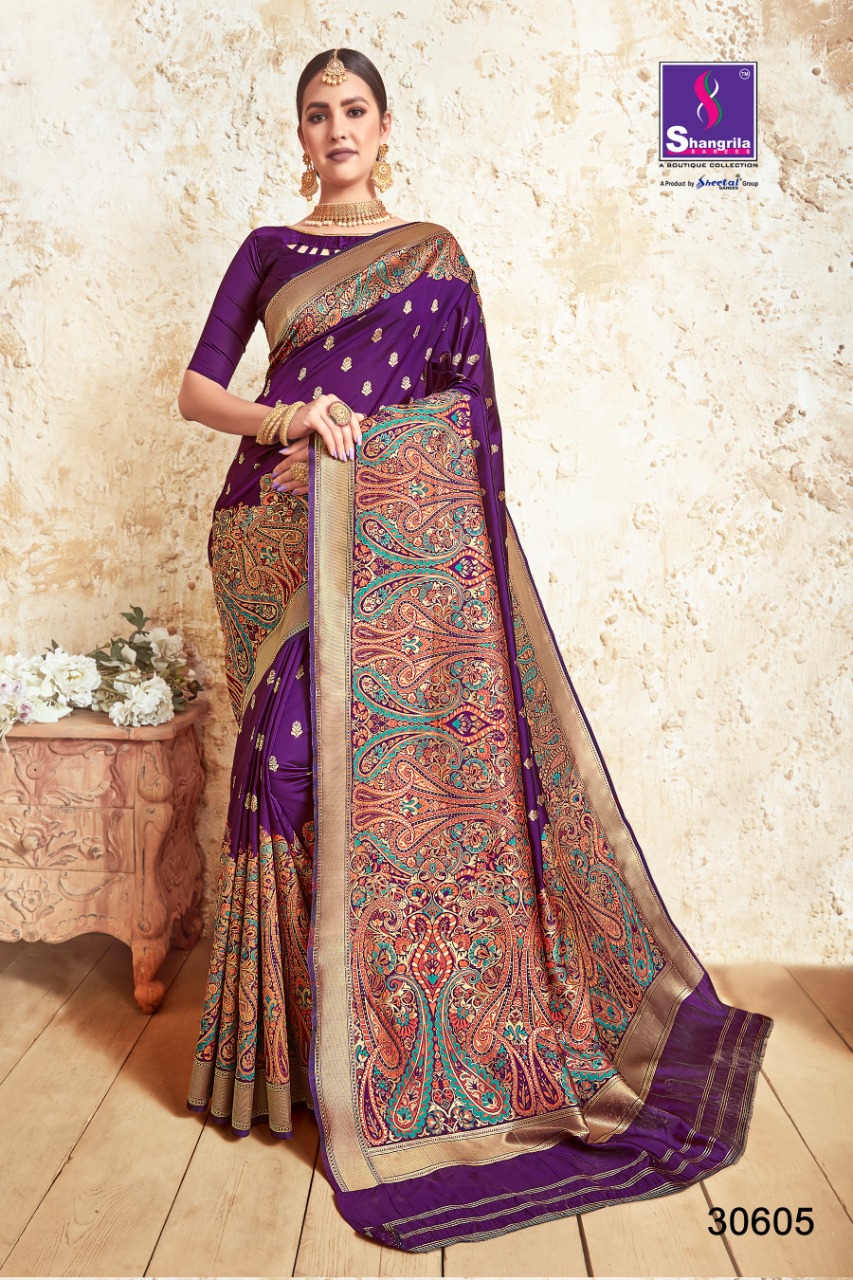 Shangrila Present Villupuram Silk Sarees Catalogue
