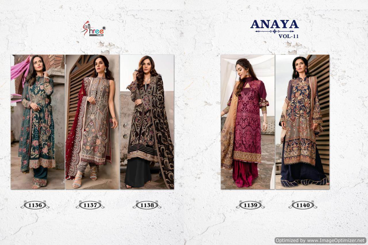 Shree Present Anaya Vol 11 Pakistani Salwar Suits