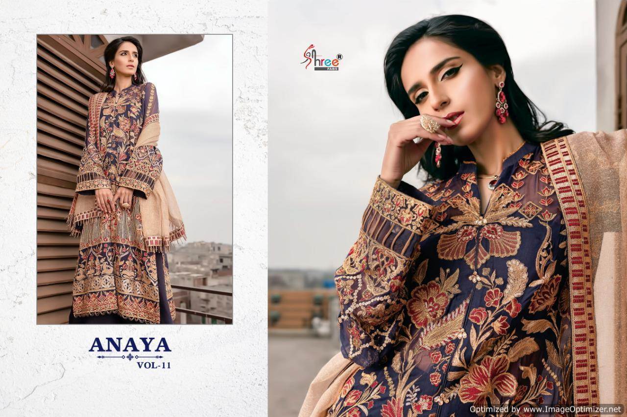 Shree Present Anaya Vol 11 Pakistani Salwar Suits