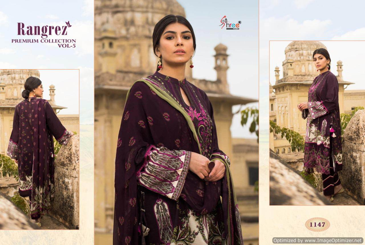 Shree Present Rangrez Premium Collection Vol 5 Salwar Suits