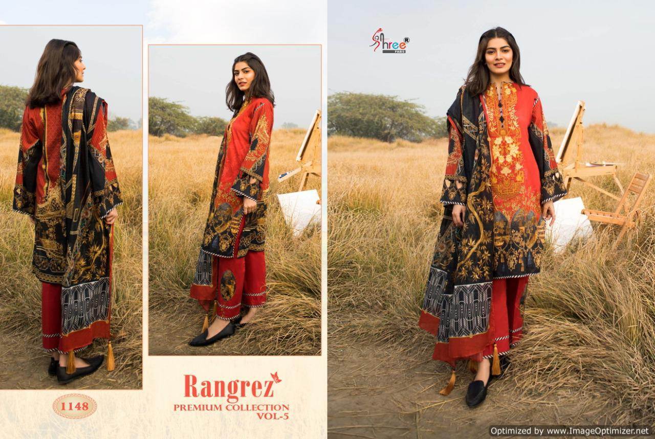 Shree Present Rangrez Premium Collection Vol 5 Salwar Suits