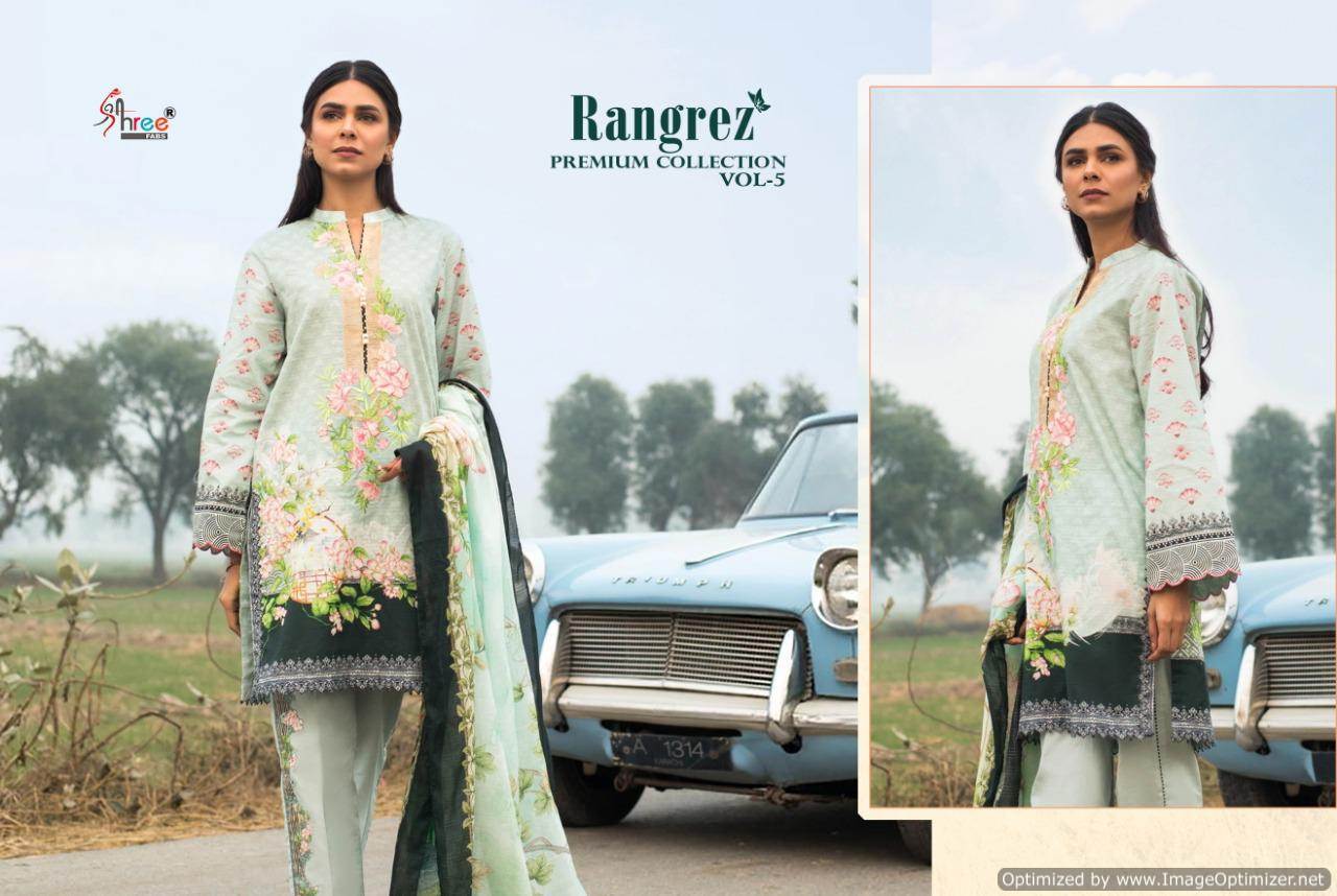 Shree Present Rangrez Premium Collection Vol 5 Salwar Suits