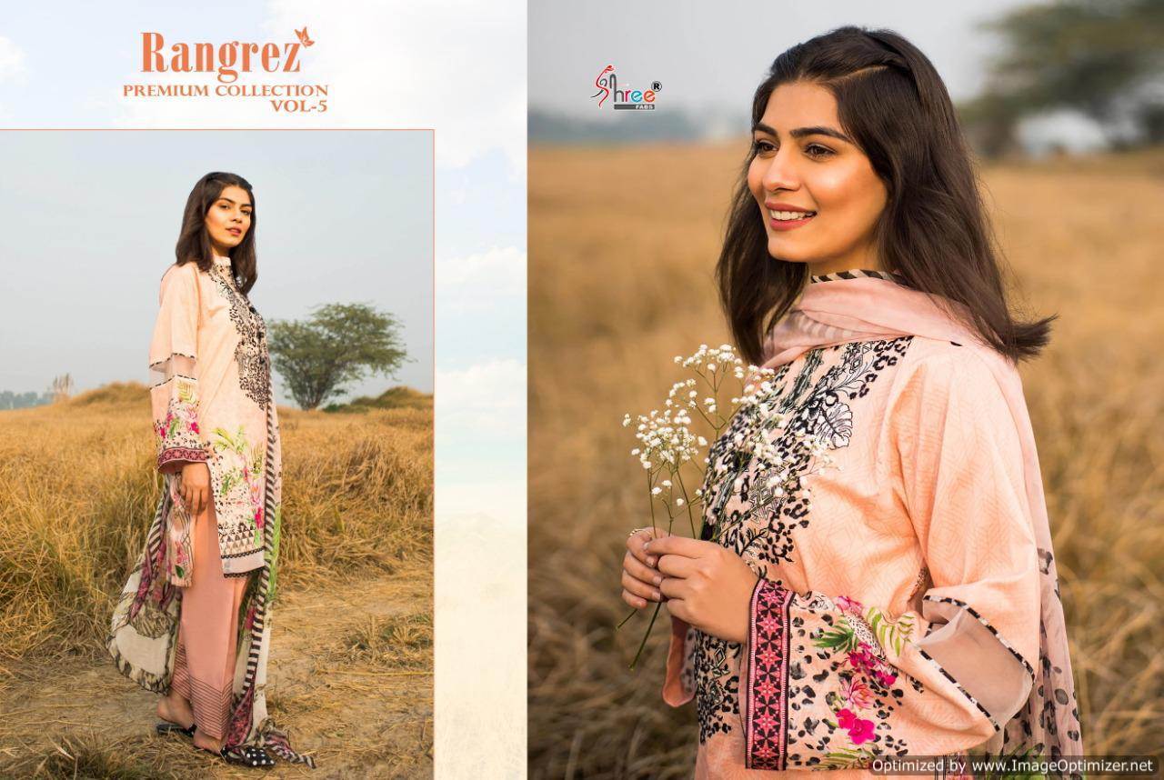 Shree Present Rangrez Premium Collection Vol 5 Salwar Suits