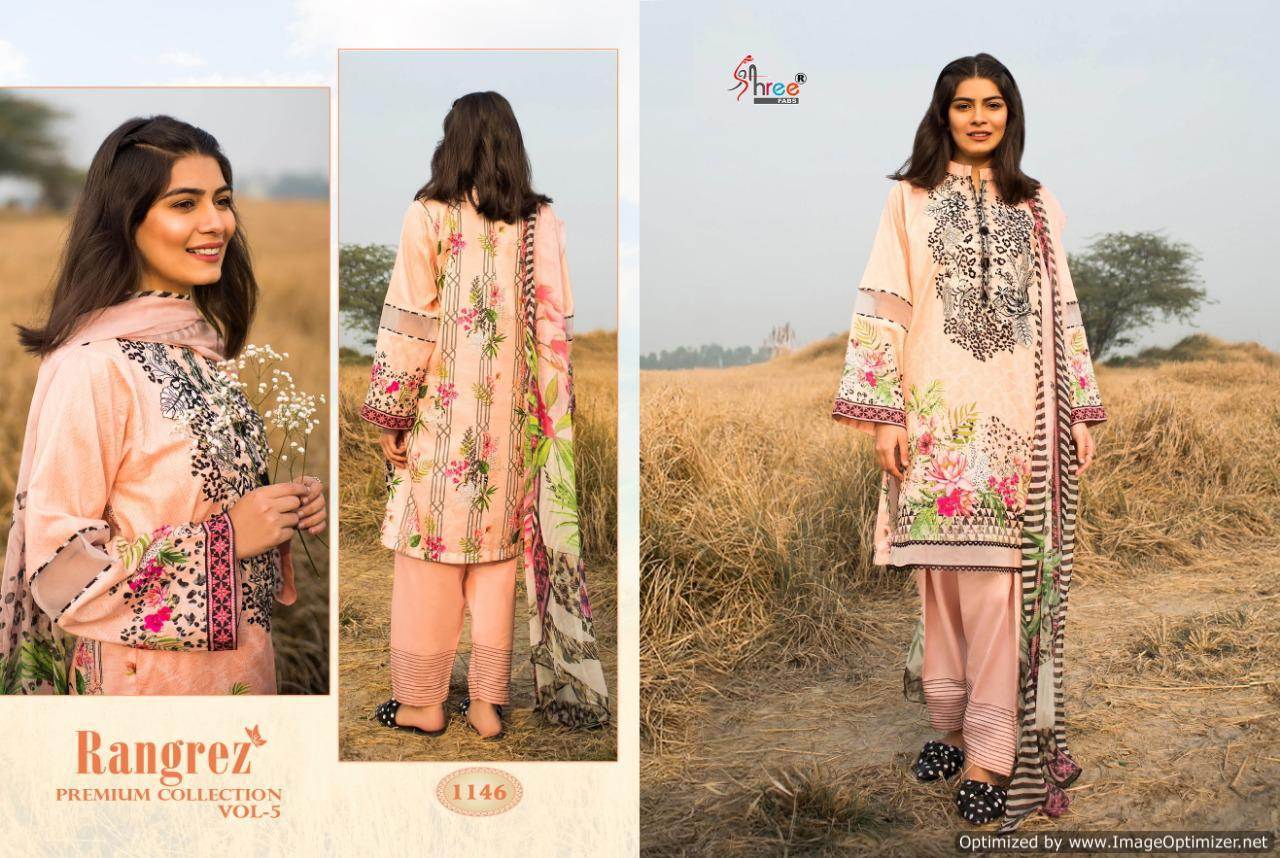 Shree Present Rangrez Premium Collection Vol 5 Salwar Suits
