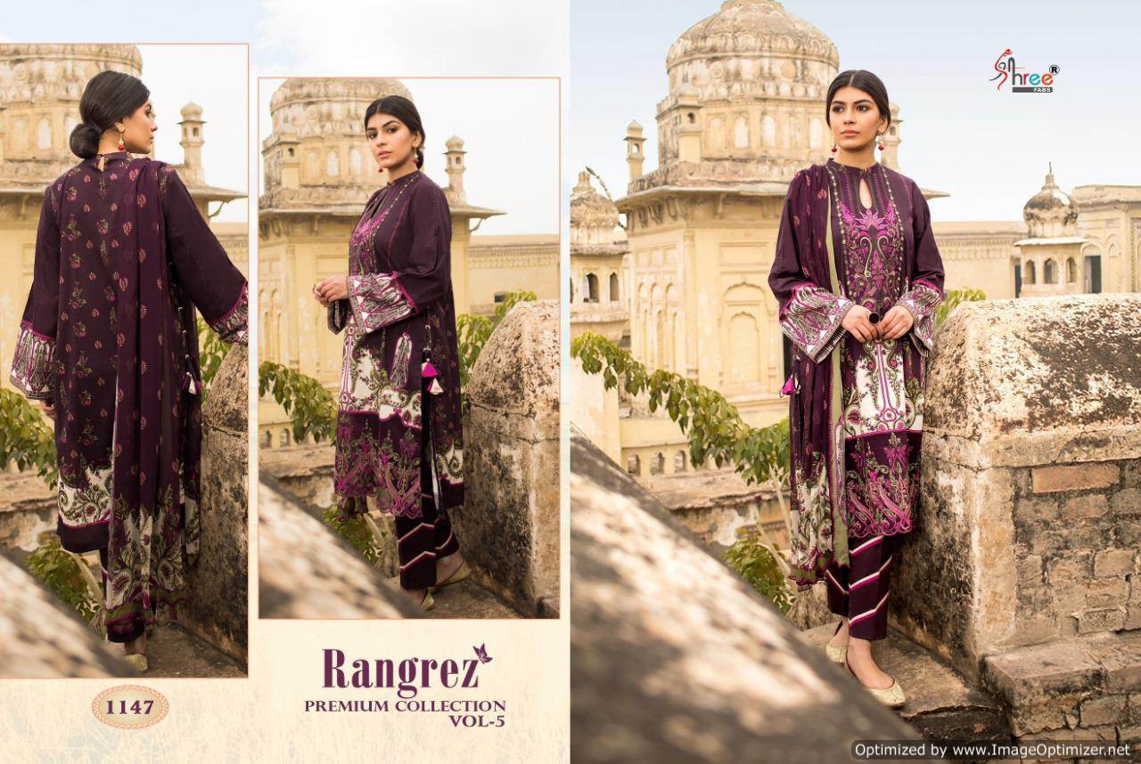 Shree Present Rangrez Premium Collection Vol 5 Salwar Suits