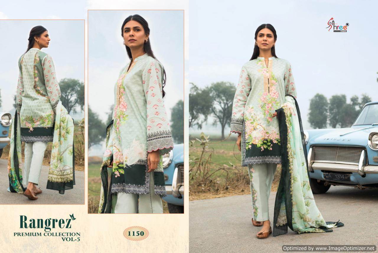 Shree Present Rangrez Premium Collection Vol 5 Salwar Suits