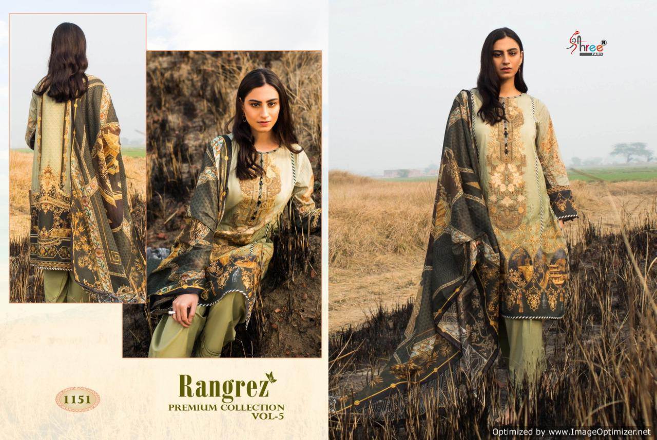 Shree Present Rangrez Premium Collection Vol 5 Salwar Suits