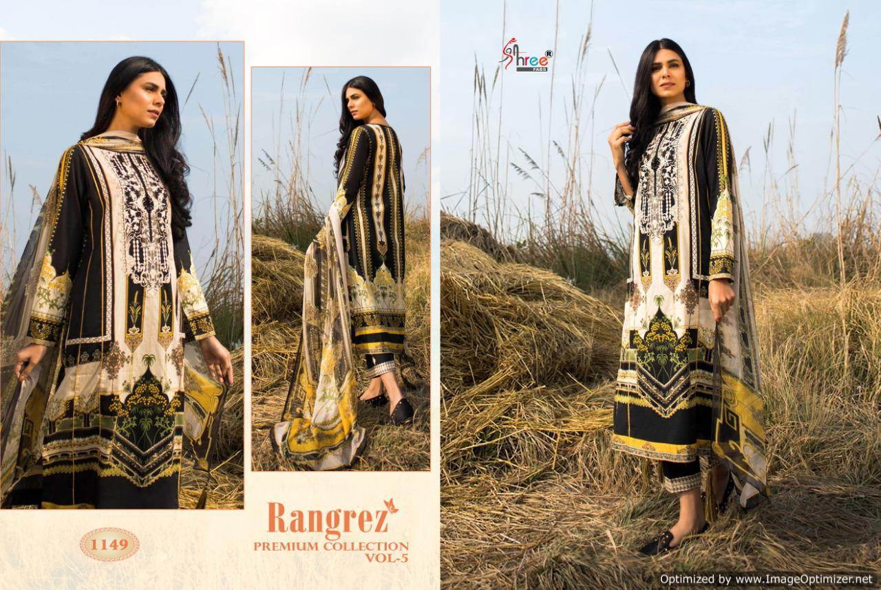Shree Present Rangrez Premium Collection Vol 5 Salwar Suits