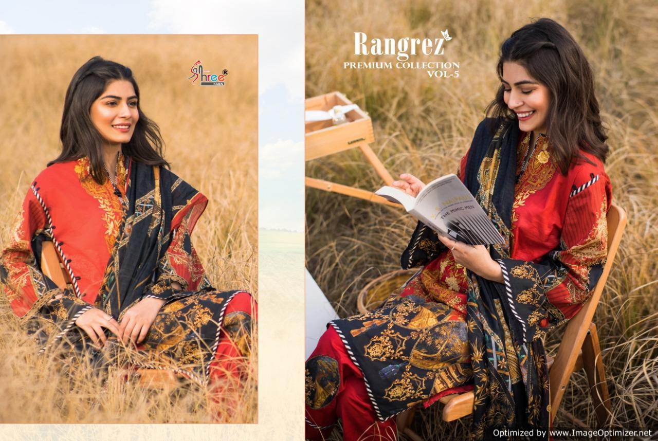 Shree Present Rangrez Premium Collection Vol 5 Salwar Suits